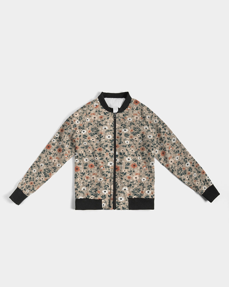 Busy and pretty Women's All-Over Print Bomber Jacket