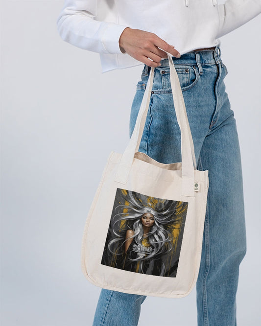 Black Sister Collection [Part 2 ] Organic Cotton Canvas Market Tote | Econscious