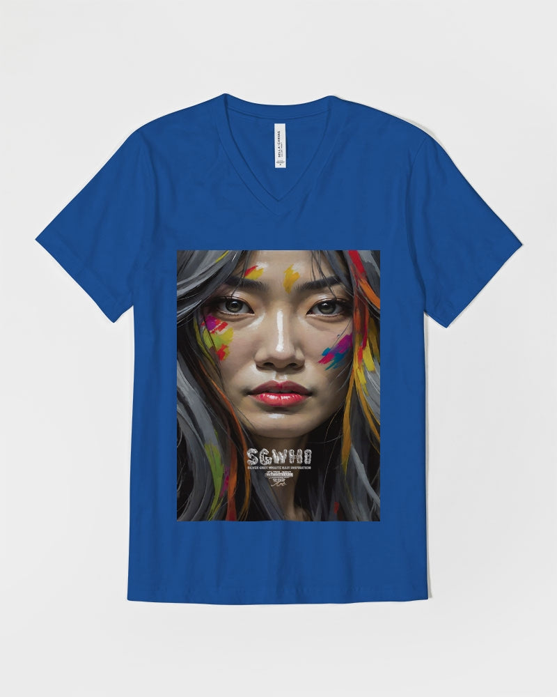 Asian Collection (Part 2 ) Unisex Jersey V-Neck Tee | Bella + Canvas