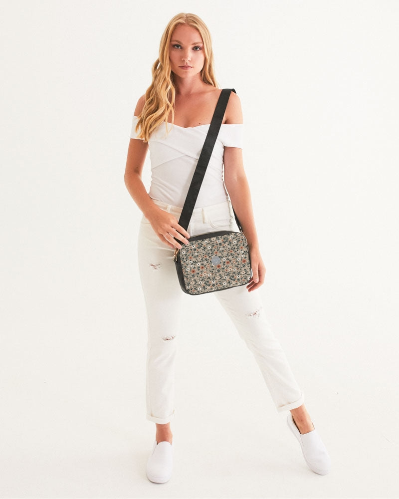 Busy and pretty Crossbody Bag