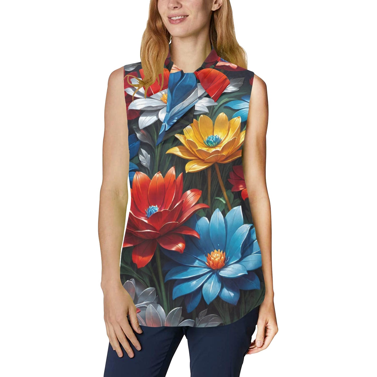 Women's Sleeveless Shirt (T69)