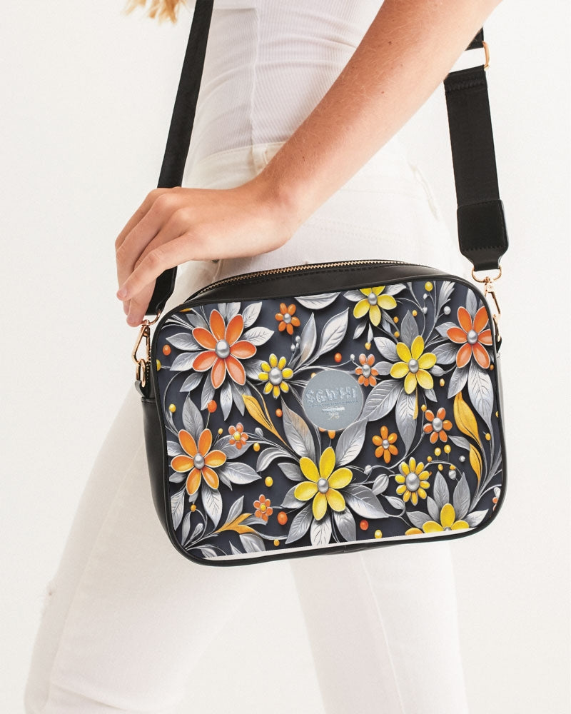 Sweet Silver Yellow Flower Grey Hair sister.[Part three] Crossbody Bag