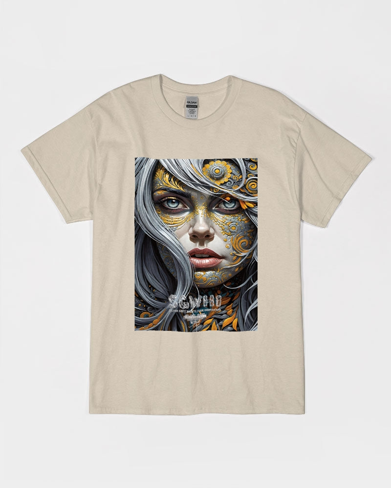 Sweet Silver Yellow Flower Grey Hair sister.[Part three] Unisex Ultra Cotton T-Shirt | Gildan