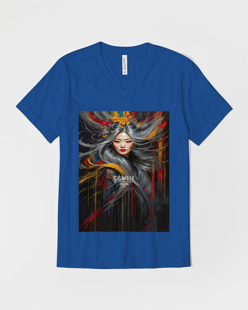 Asian collection [Part 1] Unisex Jersey V-Neck Tee | Bella + Canvas