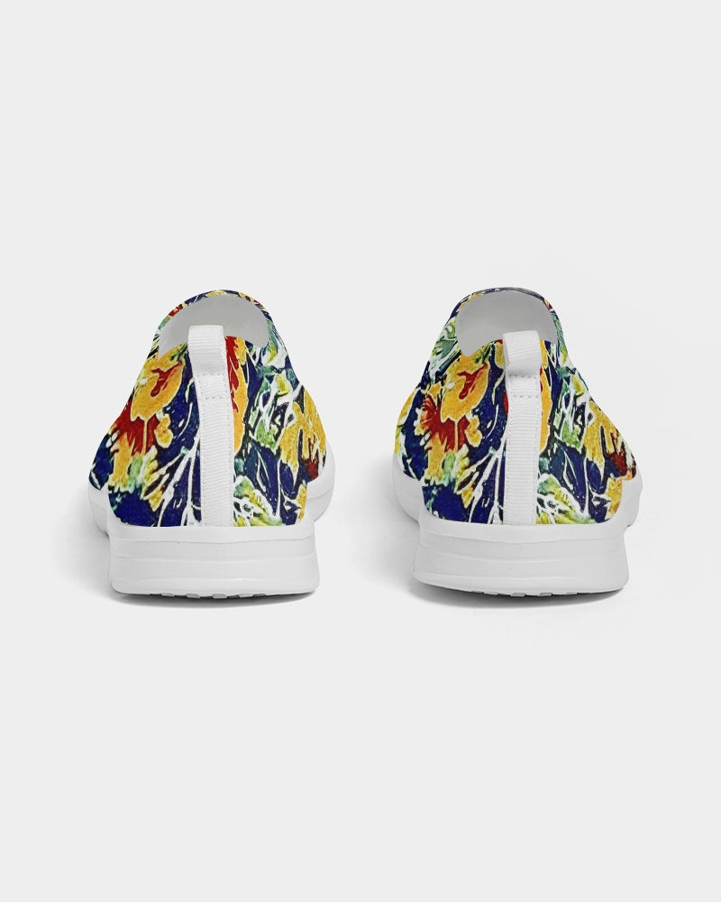 Painted floor design Women's Slip-On Flyknit Shoe