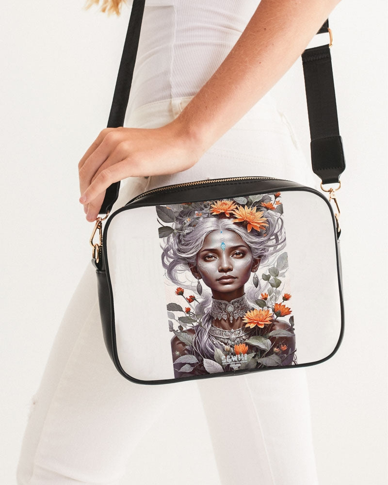 Blossom Indian grey sister Crossbody Bag