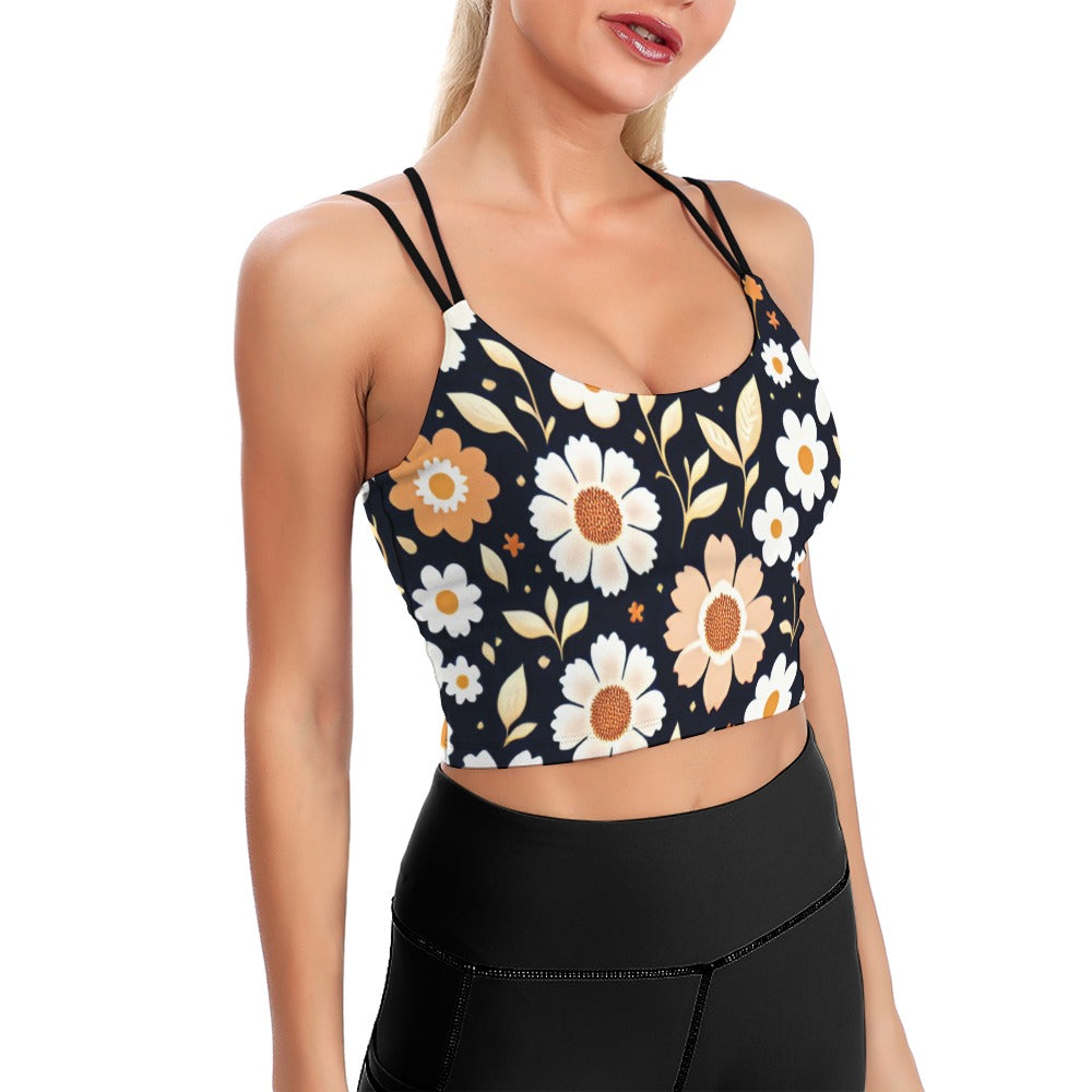 Cute Cropped Yoga Tops for Women