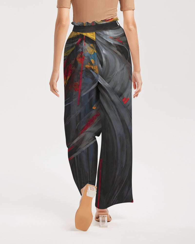 Asian collection [Part 1] Women's All-Over Print High-Rise Wide Leg Pants