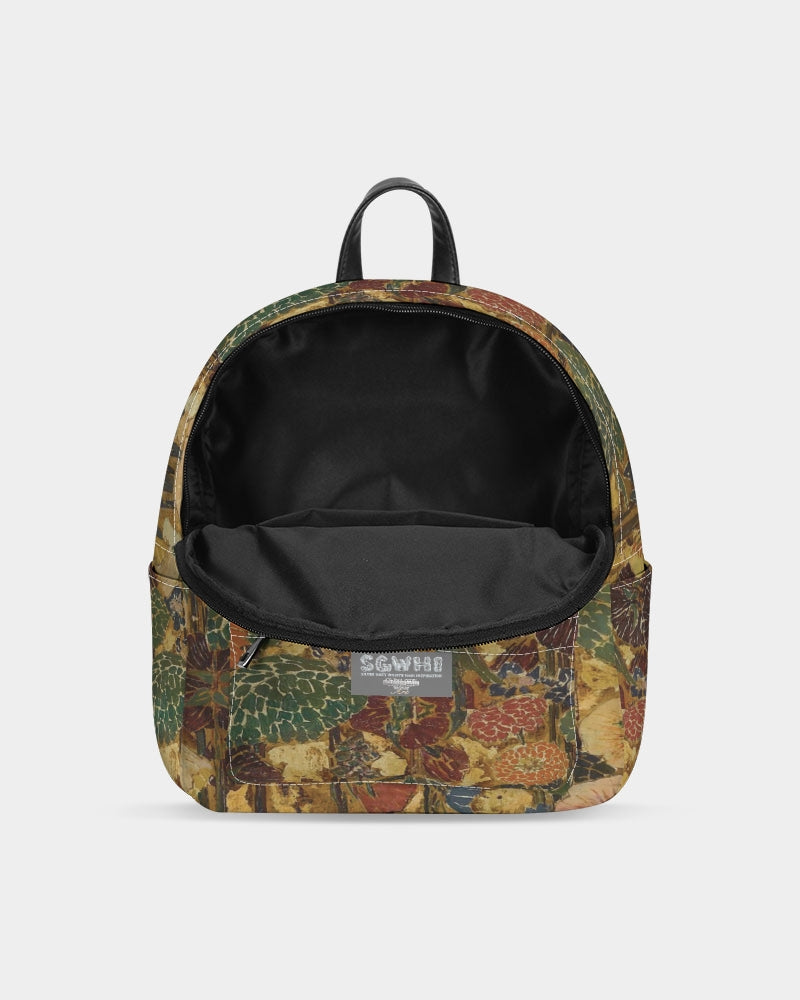 Autumn play Mini Canvas Backpack