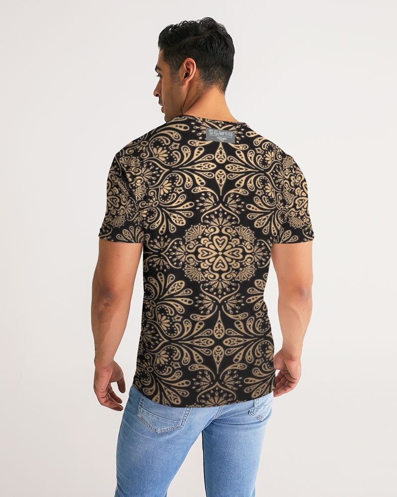 Man of Elegance Men's All-Over Print Tee