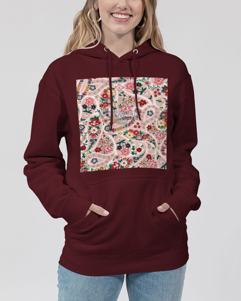 Pink abstract Pretty Sisters Unisex Premium Pullover Hoodie | Lane Seven