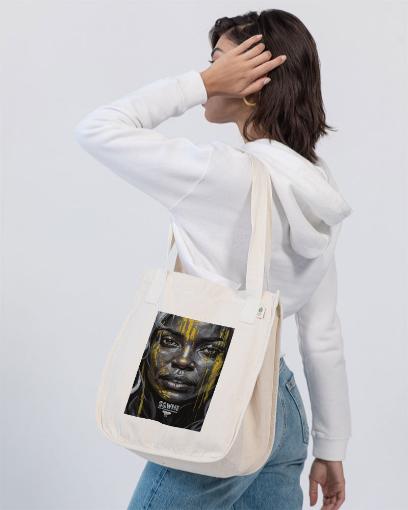 Black Sister Collection [Part 3 ] Organic Cotton Canvas Market Tote | Econscious