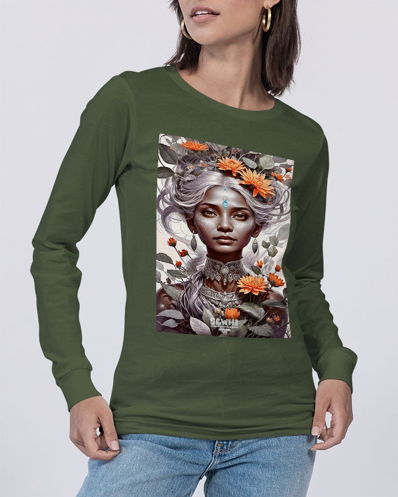 Blossom Indian grey sister Unisex Jersey Long Sleeve Tee | Bella + Canvas