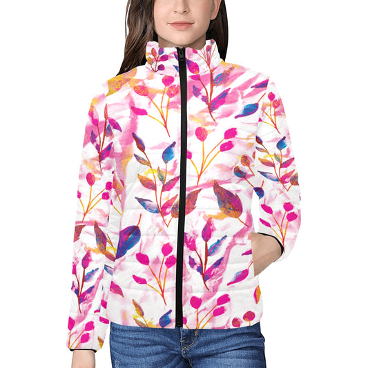 Women's stand collar padded jacket(H41)