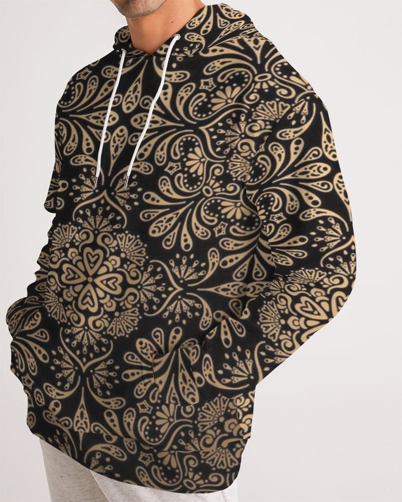 Man of Elegance Men's All-Over Print Hoodie