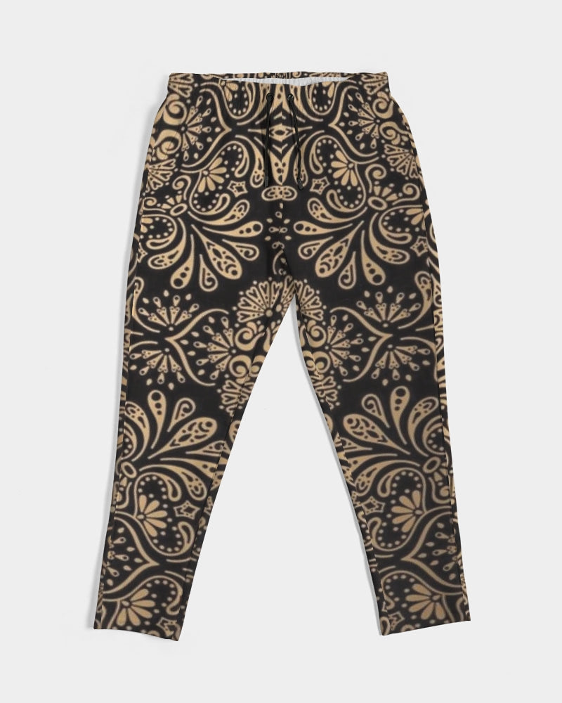 Man of Elegance Men's All-Over Print Joggers