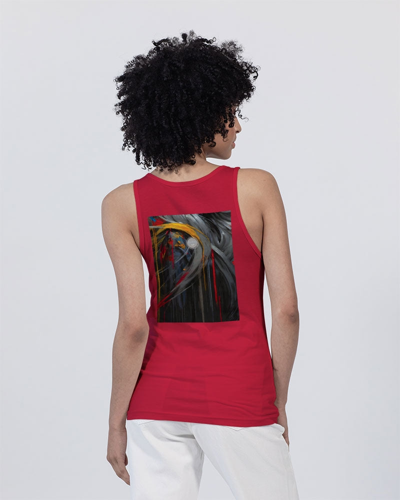 This is part three of a three part collection  Unisex Jersey Tank | Bella + Canvas