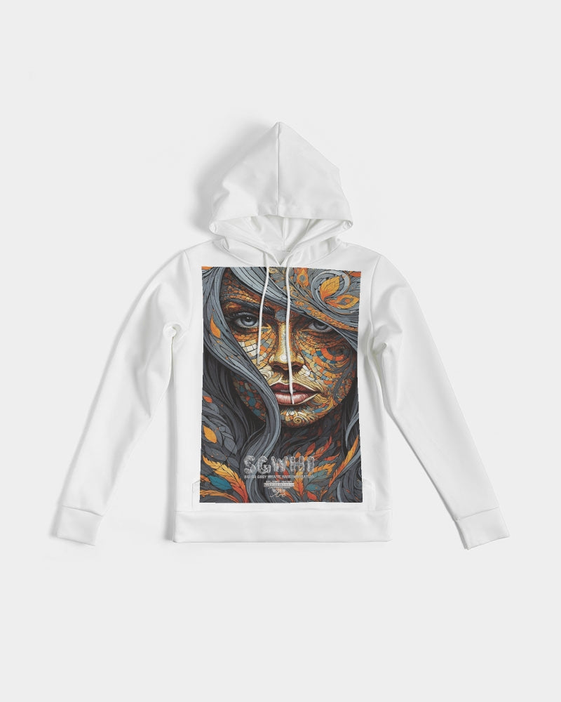 Beautiful Mosaic White Sister  Women's All-Over Print Hoodie