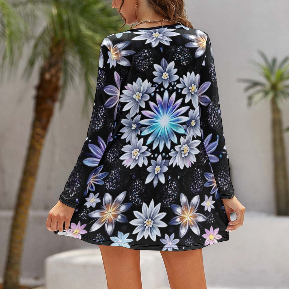 Long Sleeve Loose Dress