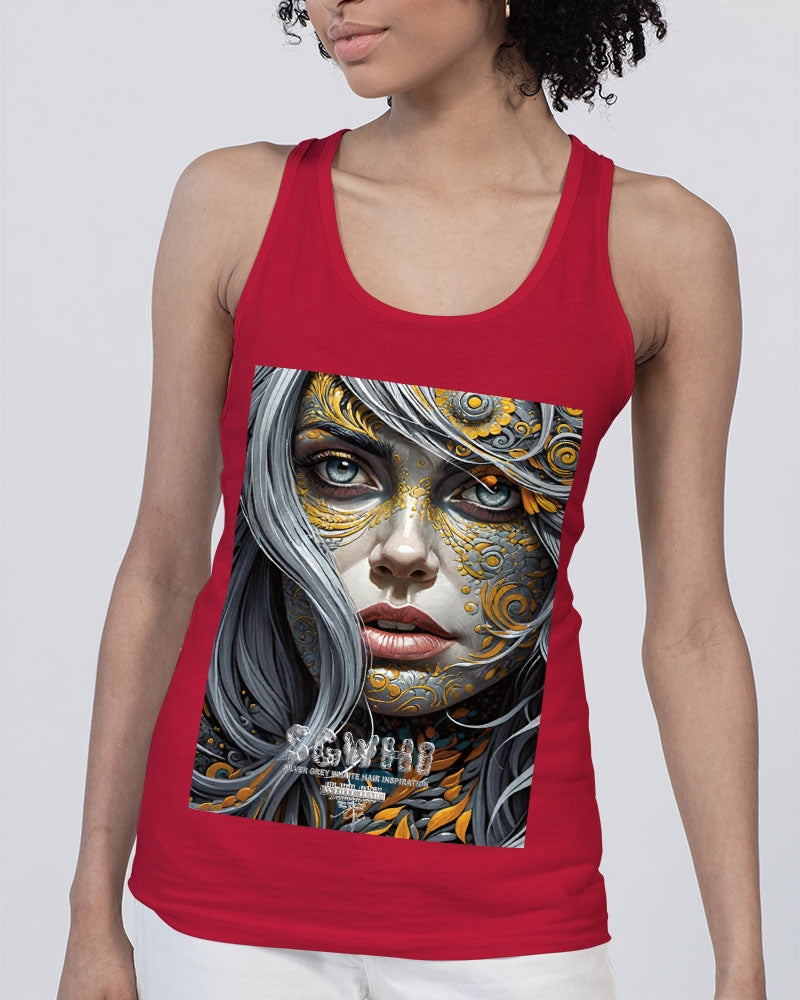 Sweet Silver Yellow Flower Grey Hair sister.[Part three] Unisex Jersey Tank | Bella + Canvas