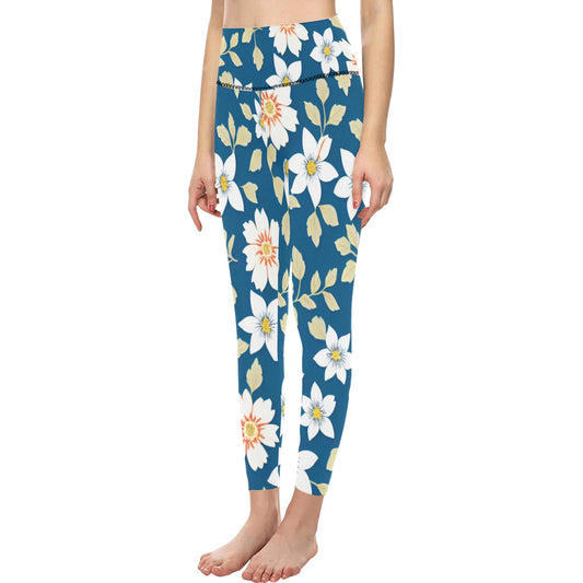 Women's High-Waisted Leggings (Model L36)