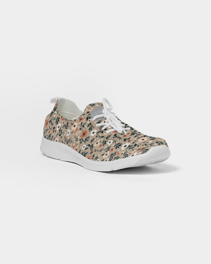 Busy and pretty Women's Lace Up Flyknit Shoe