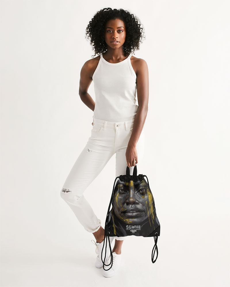 Black Sister Collection [Part 3 ] Canvas Drawstring Bag