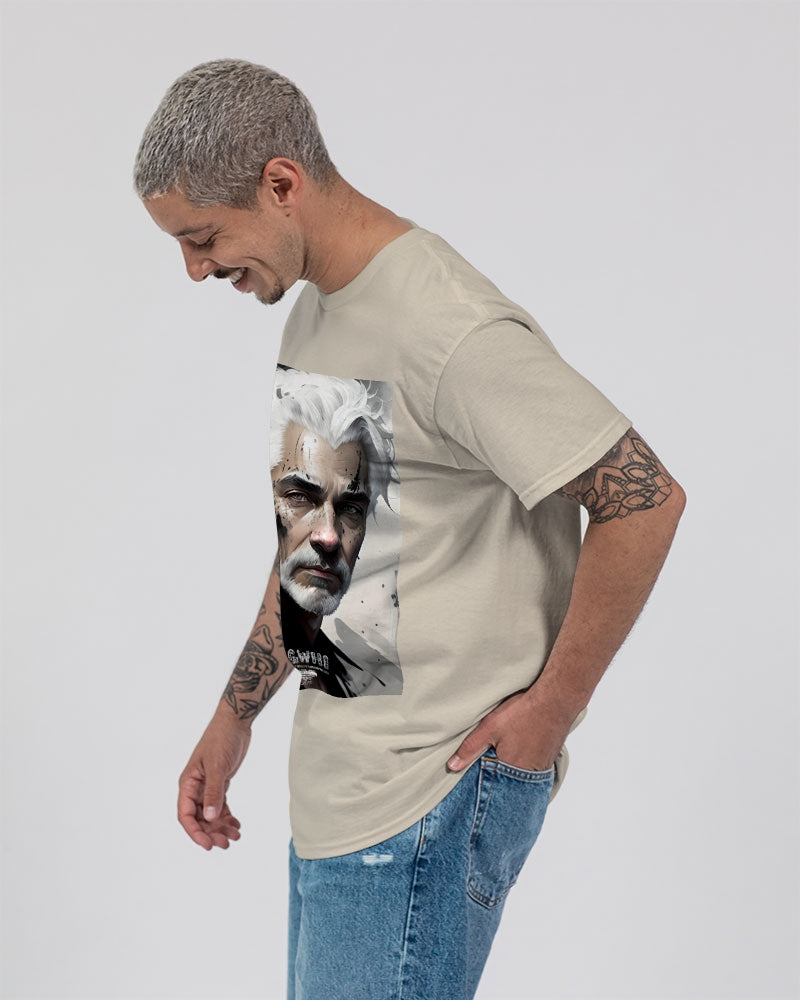 White silver grey fox King Unisex Ultra Cotton T-Shirt | Gildan