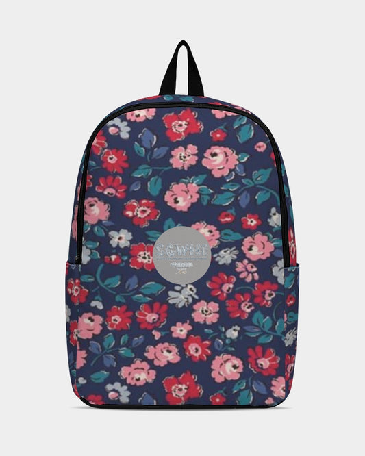 Midnight blue pretty glance.  Back To Basics School Backpack