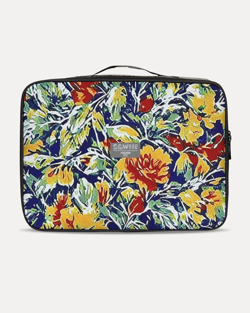 Painted flower design Jetsetter Travel Case