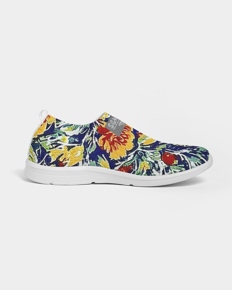 Painted floor design Women's Slip-On Flyknit Shoe