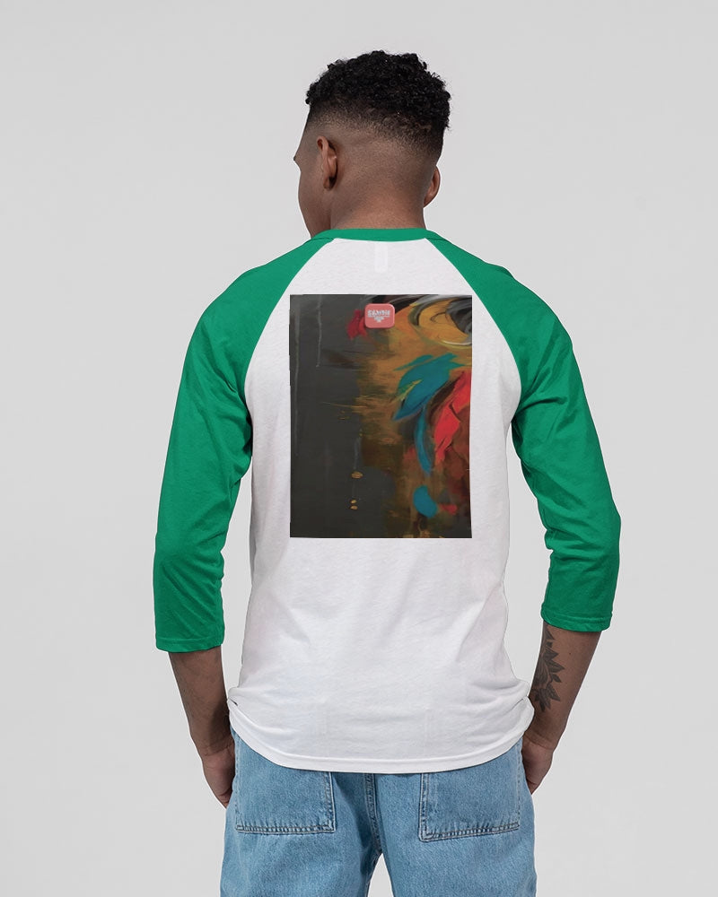 South Asian Knight Unisex Three-Quarter Sleeve Baseball Tee | Bella + Canvas