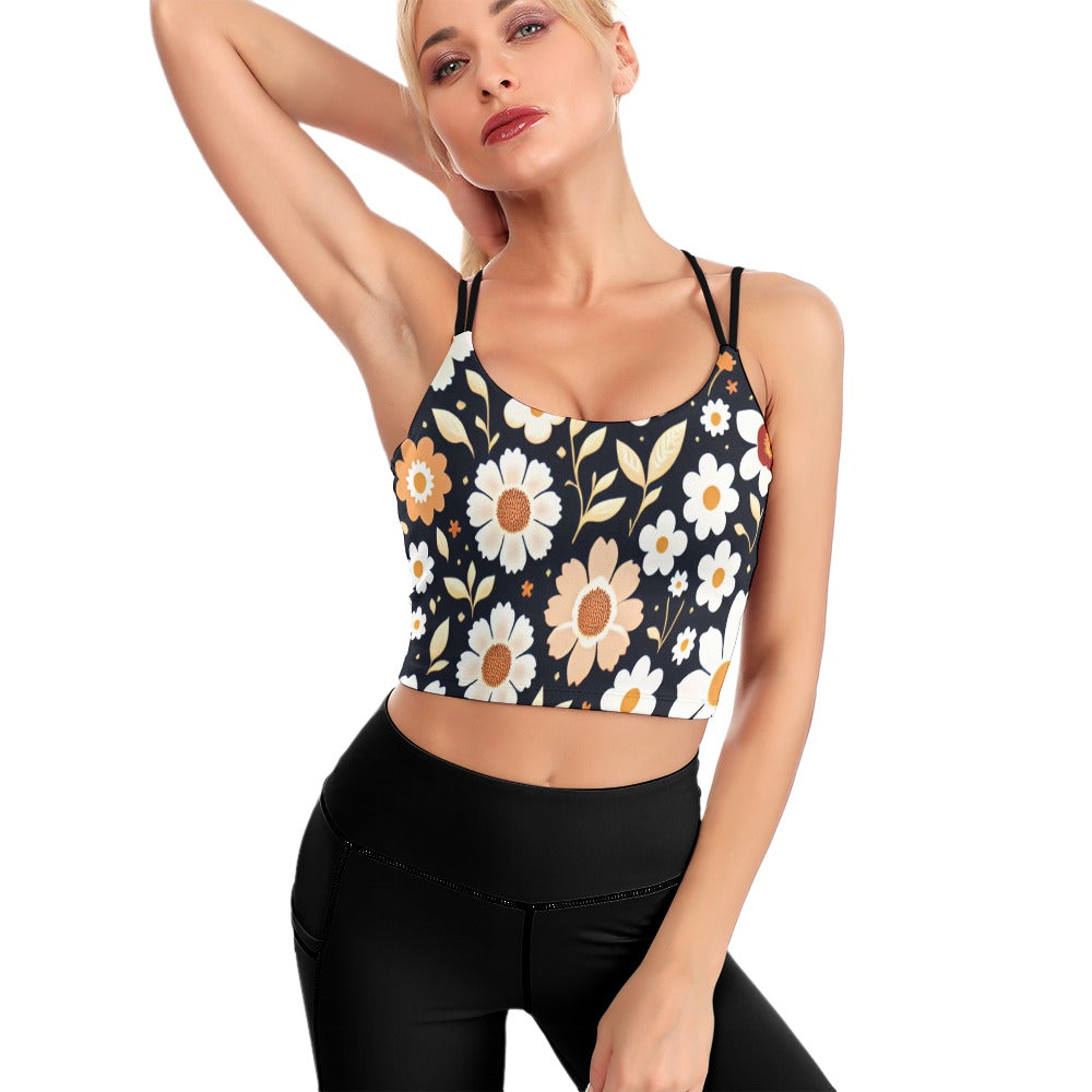 Cute Cropped Yoga Tops for Women