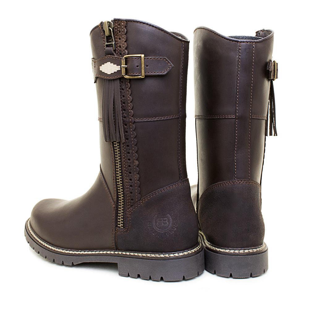Hudson Mid Boots - Chocolate