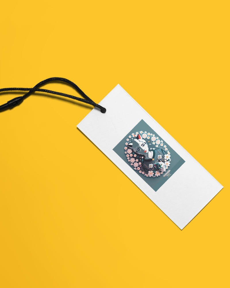 Silverfox flower Bulk Custom Hangtags