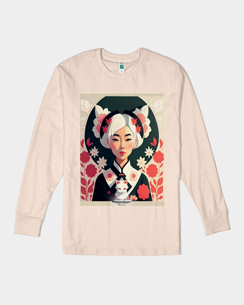 Asian silverfox Unisex Long Sleeve Tee | Lane Seven