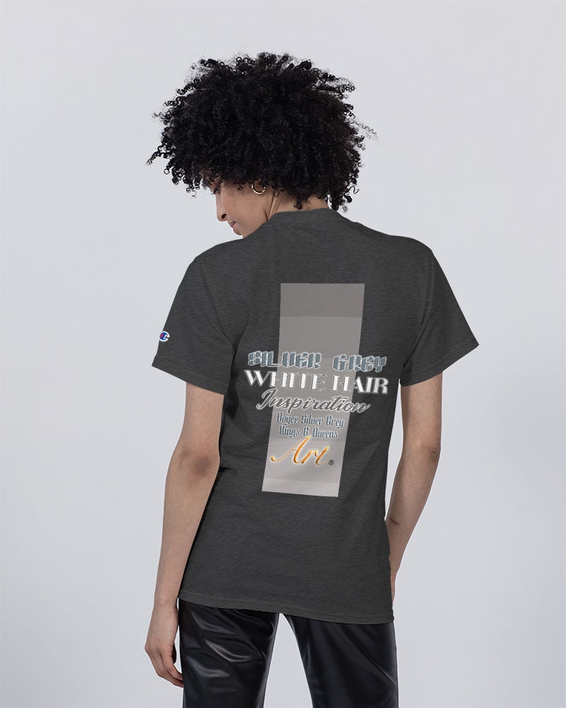 Beautiful white woman my time to shine Unisex Tee | Champion