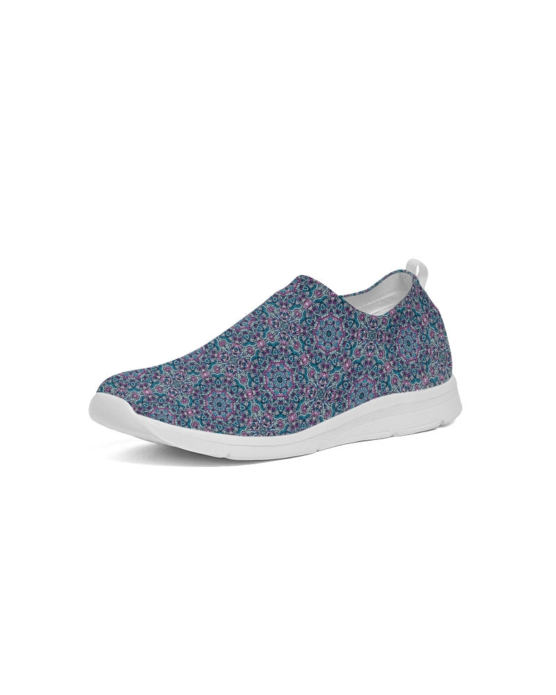 Trainers. blue mosaic Men's Slip-On Flyknit Shoe