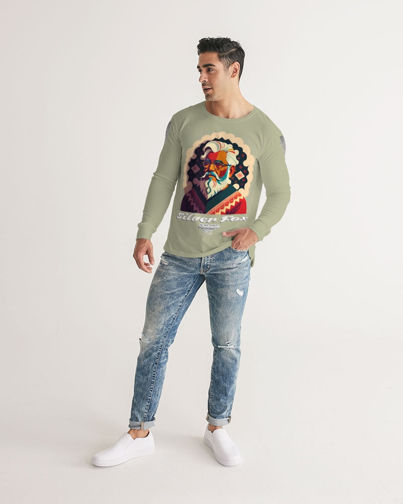 South Asian Silverfox Men's Long Sleeve Tee