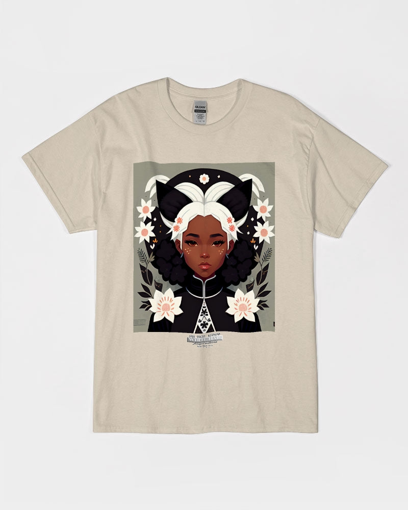 Nubian girl silver fox Unisex Ultra Cotton T-Shirt | Gildan