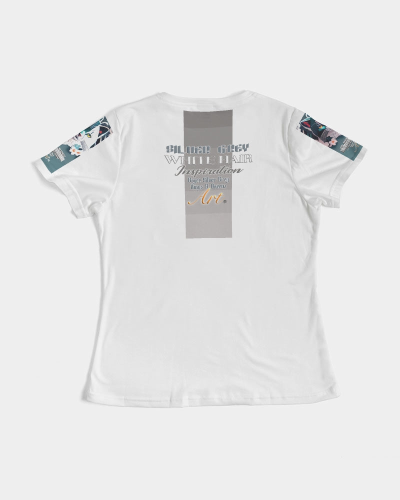 Silverfox flower Women's Tee