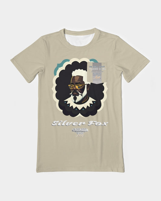 Black gentleman Silverfox Men's Everyday Pocket Tee