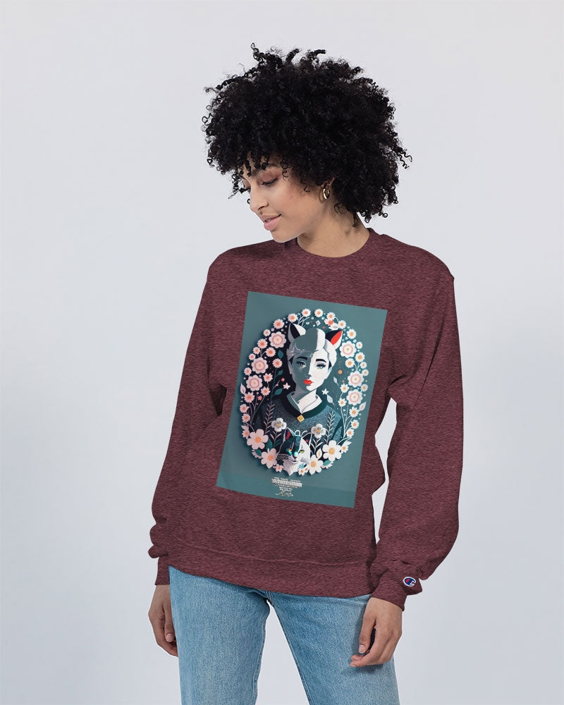 Silverfox flower Unisex Sweatshirt | Champion