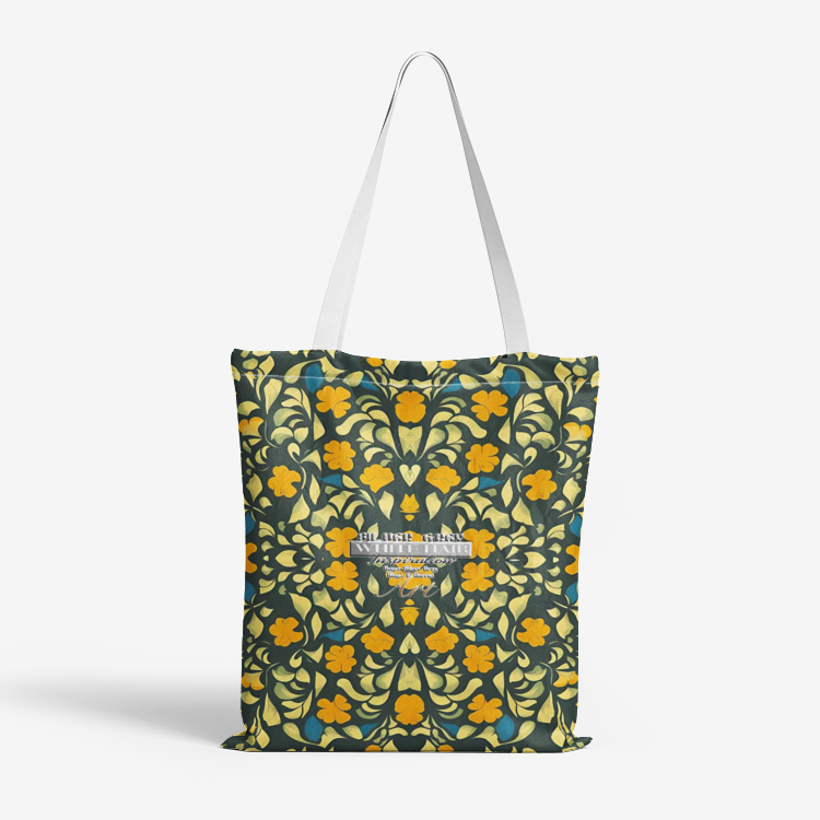 Silver grey white hair inspiration Duty and Strong Natural Canvas Tote Bags