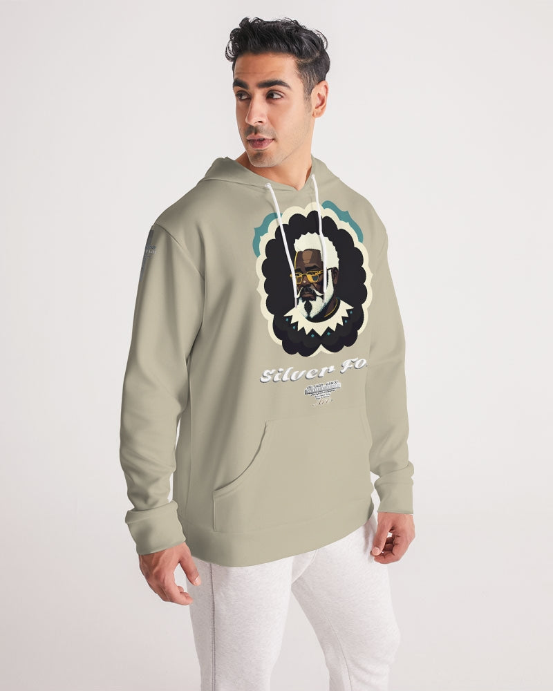 Black gentleman Silverfox Men's Hoodie