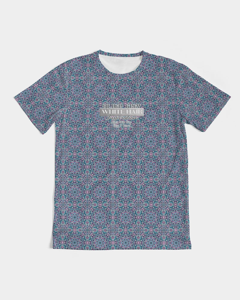 Beautiful mosaic blue pattern Men's Tee