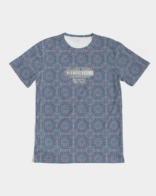 Beautiful mosaic blue pattern Men's Tee