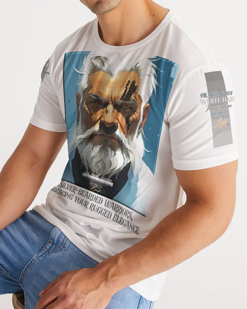 Silver bearded warrior Men's Tee