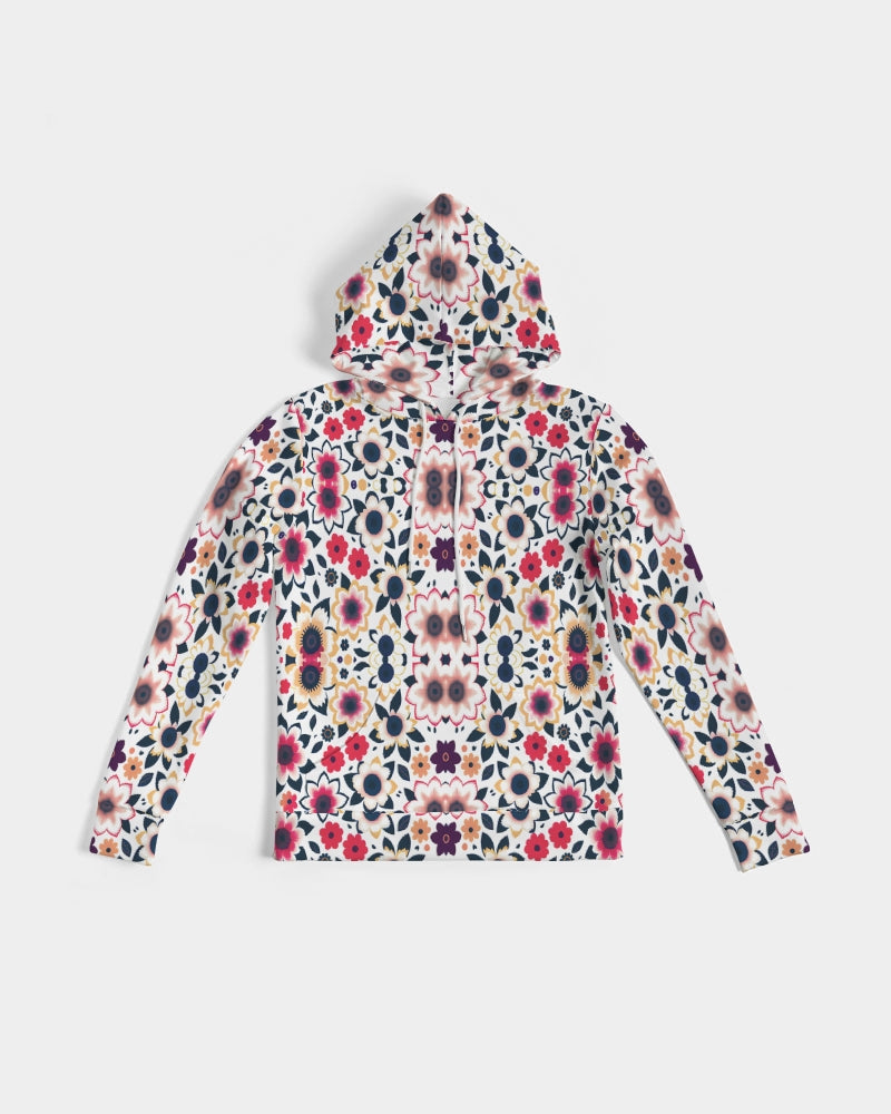 Abstract flower pattern Women's All-Over Print Hoodie