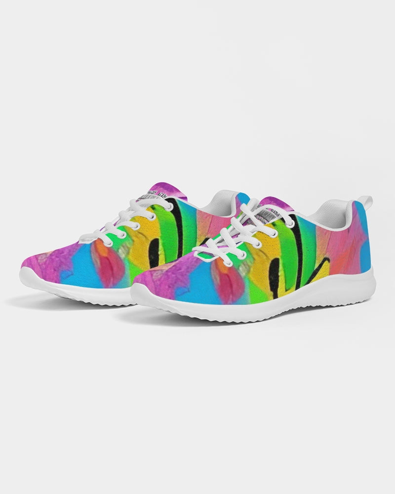 Abstract pattern for shoes Men's Athletic Shoe